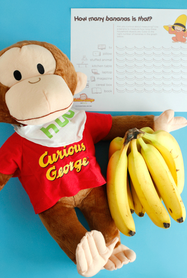 Banana Measuring Graph Activity for Kids