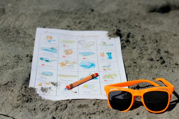 Beach Day Scavenger Hunt