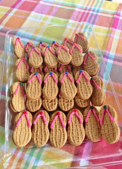 Flip Flop Cookies