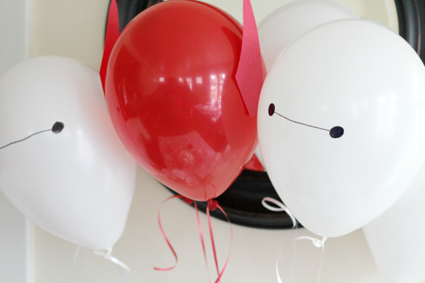 Big Hero 6 Baymax Party Balloons