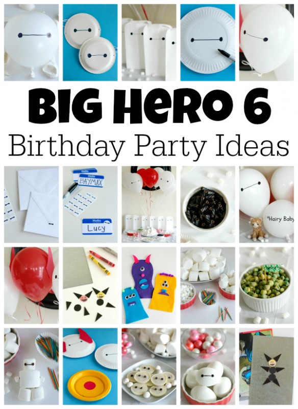 Big Hero 6 Birthday Party Ideas