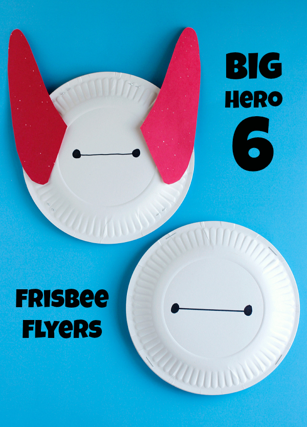 Big Hero 6 Frisbee Flyers Craft