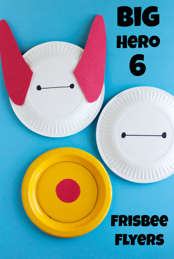 Big Hero 6 Frisbee Flyers Craft