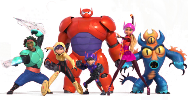 Big Hero 6 Team Super Heros