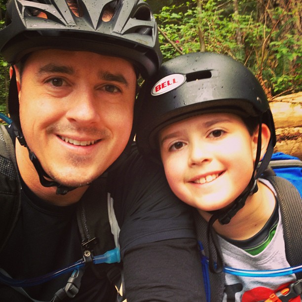 Biking together