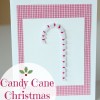 Candy Cane Christmas Card makeandtakes.com