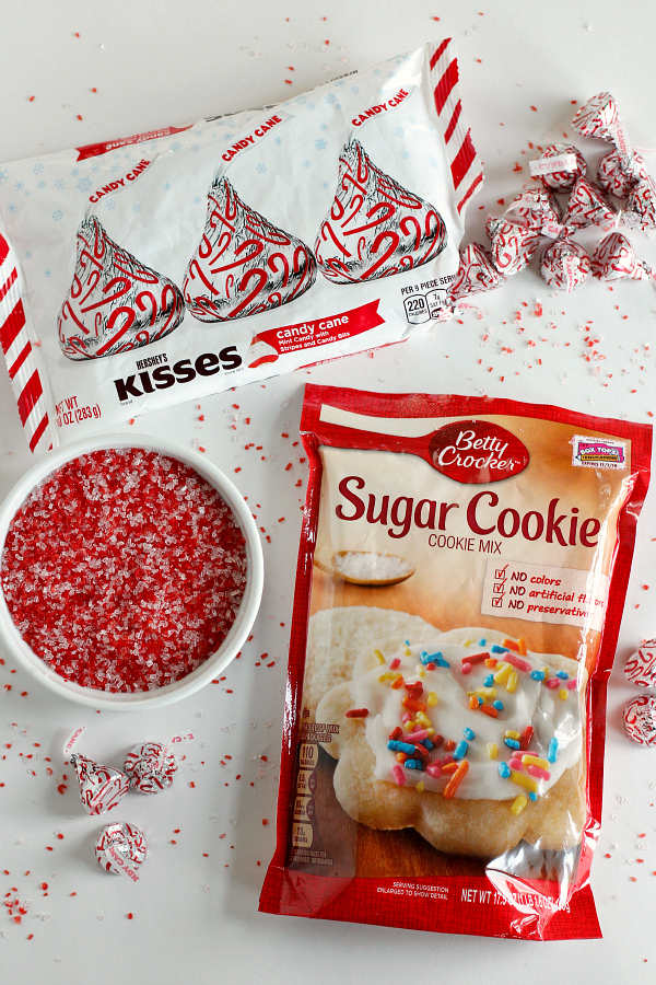 Candy Cane Cookie Buttons Ingredients
