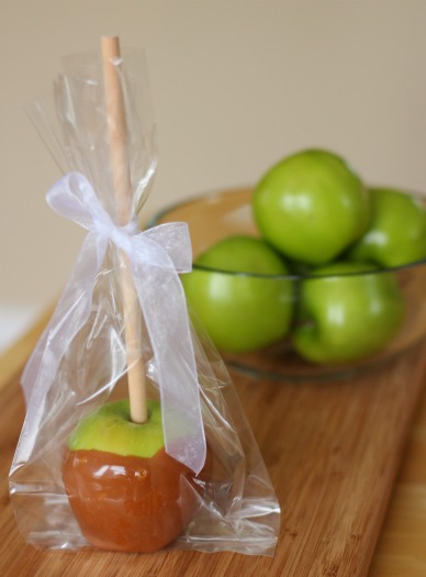 Caramel Apple Wrapped Gift