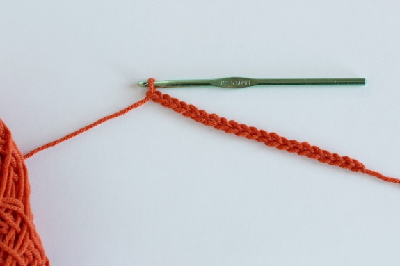 Chain Stitch Crochet for a Bracelet 