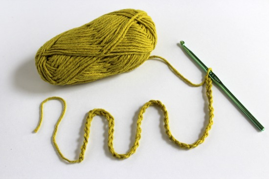 Chain Stitch a Crochet Snake