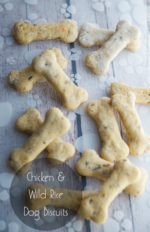Chicken & Wild Rice Dog Biscuits