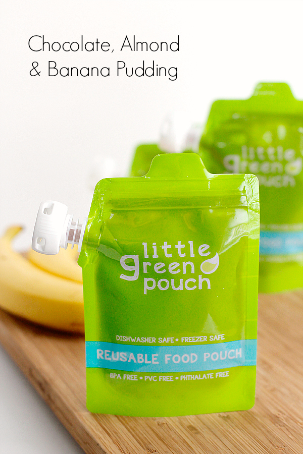 Chocolate Almond and Banana Little Green Pouch Recipe