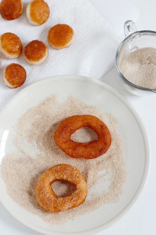 Cinnamon and Sugar Topping for Semi Homemade Donuts
