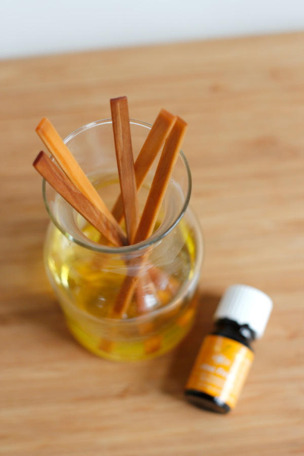 Citrus Fresh DIY Reed Diffuser