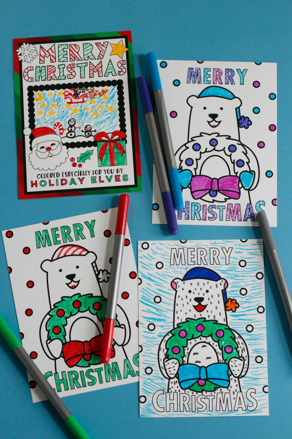 coloring-holiday-cards-with-marker