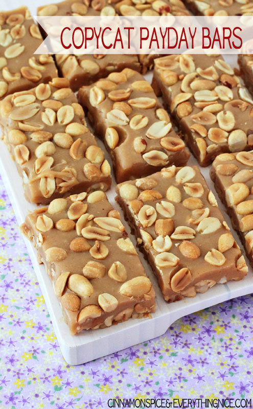 Copycat Payday Bars