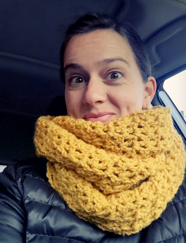 Cozy Crochet Infinity Scarf Pattern