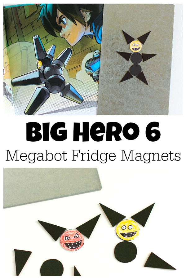 Craft Big Hero 6 Megabot Fridge Magnets
