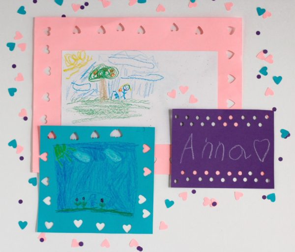 Craft a Paper Punch Picture Frame