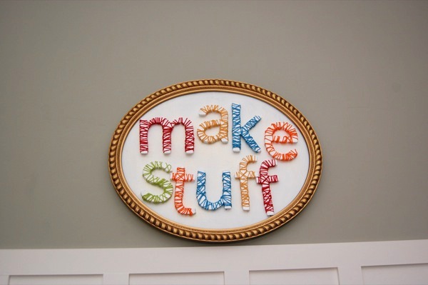 Make Stuff DIY Craft Room Sign