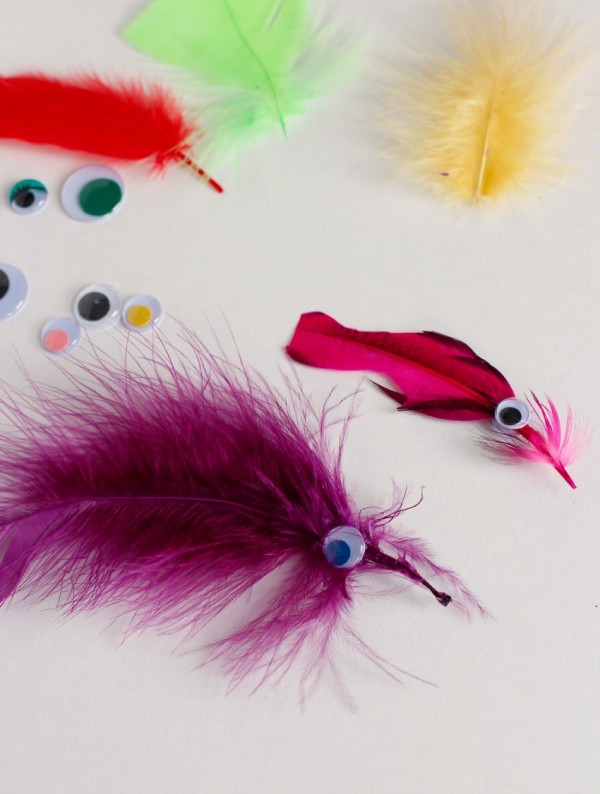 Crafting Cute Feathered Fish