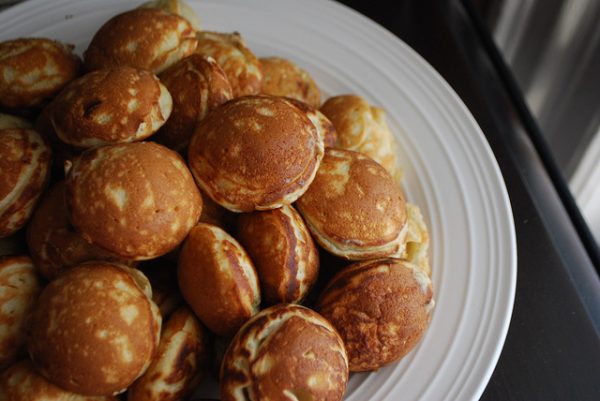 Cream Cheese aebleskiver pancakes