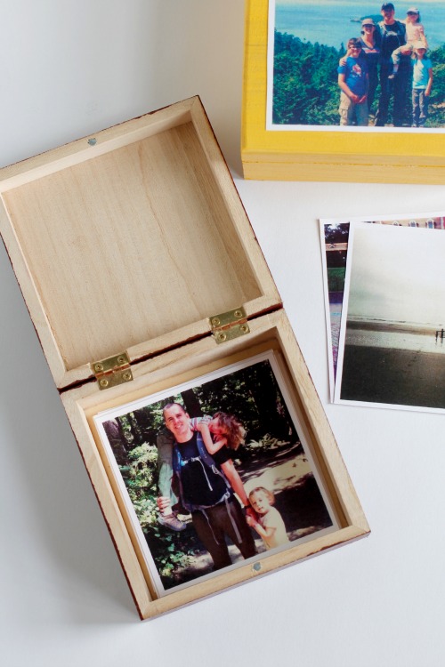 Create a DIY Photo Box for Mother's Day