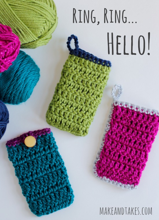 Crochet Cell Phone Cozy 