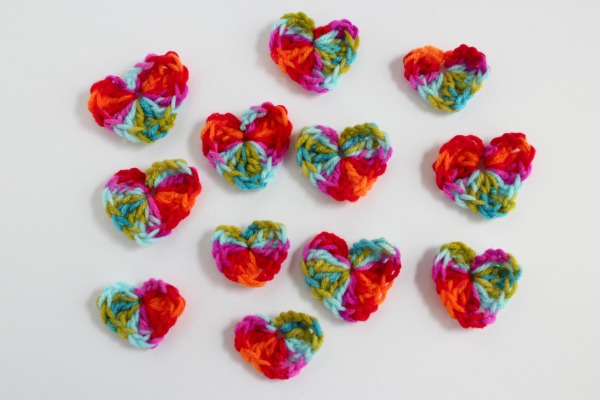 Crochet Heart Gift