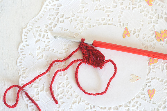 Crochet Heart Tutorial for Valentine's Day