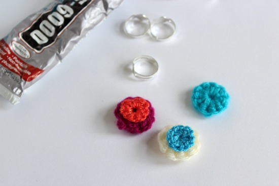 Crochet Mini Circle Rings 1