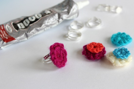 Crochet Mini Circle Rings 2