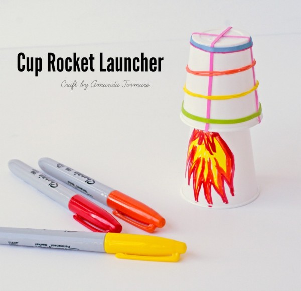 Cup Rocket Launcher by Amanda Formaro