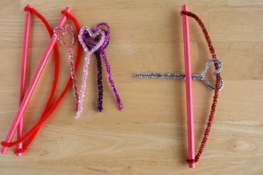 Cupid's Crafty Bow and Arrows
