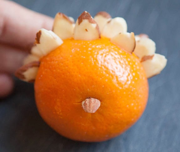 Cute Orange Turkey Favor