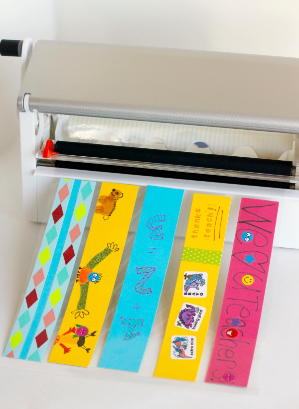 DIY Bookmarks with a Xyron Creative Station
