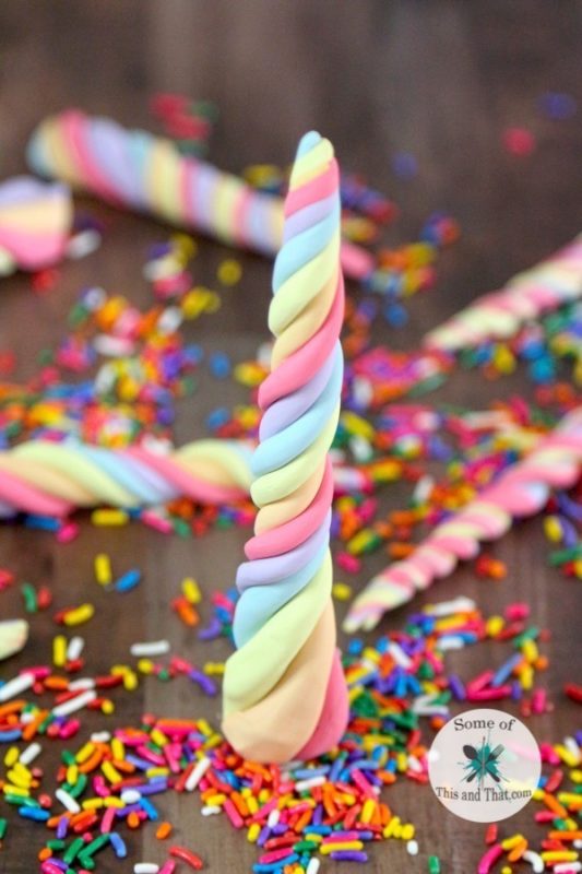 DIY Edible Unicorn Horns