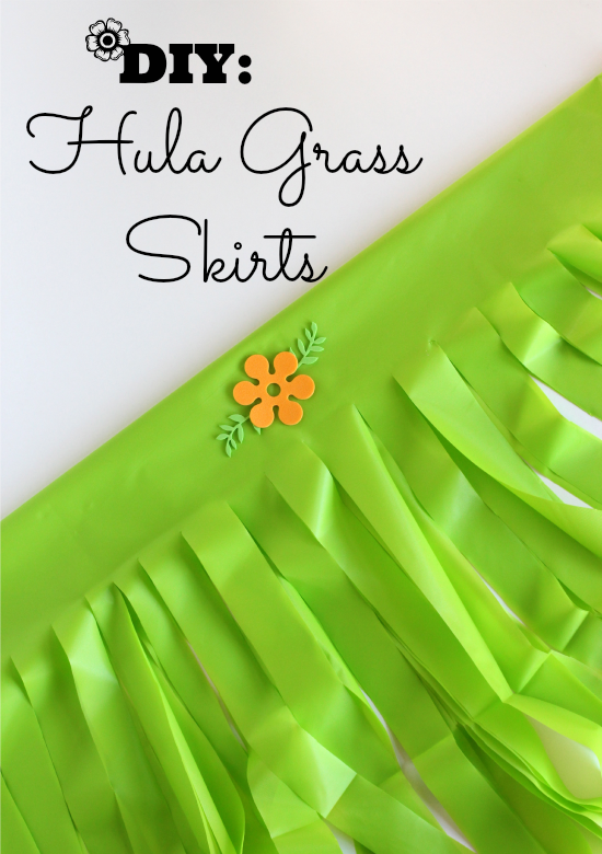 Super Simple Hula DIY Grass Skirts - Make and Takes