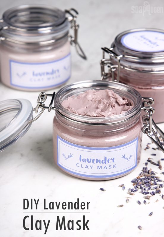 DIY Lavender Clay Face Mask