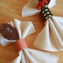 DIY Recycled Toilet Paper Napkin Rings