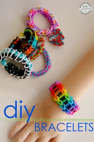 DIY Rainbow Loom Bracelets