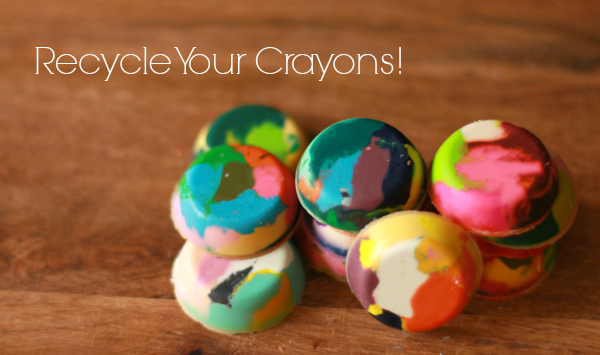 Recycled Chunky Crayons