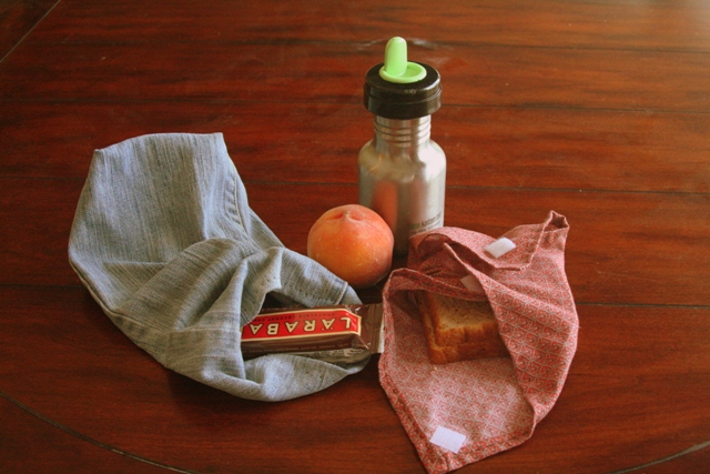 DIY Reusable Lunch Sack Set