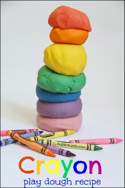 Crayon Play Dough