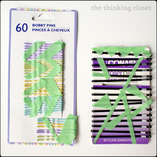 Color-Blocked Bobby Pins