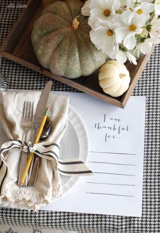 Autumn Tablescape