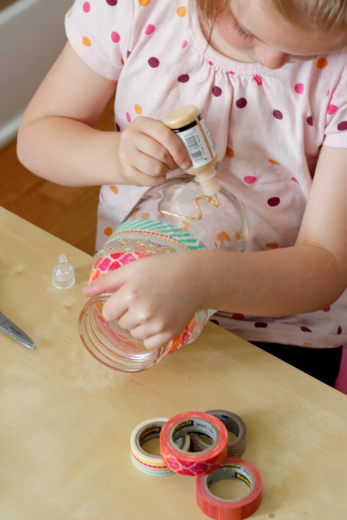 Decorate a Mason Jar Money Bank