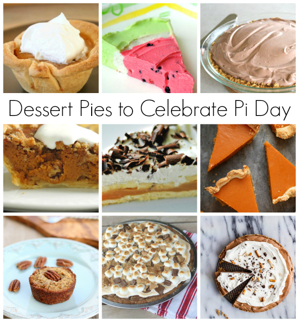 Dessert Pies to Celebrate Pi Day