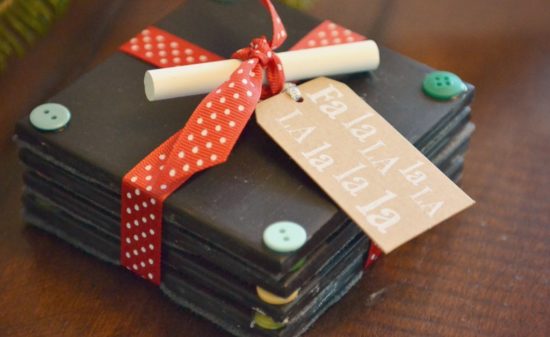 Chalkboard Coasters