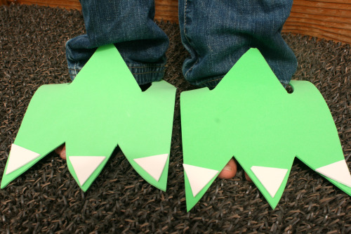 Dinosaur Birthday Party Feet